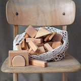 Grimm's - Geometric Natural Blocks 60 Pcs
