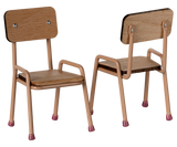 Maileg - Table & Chair Set for Mouse - Dark Powder