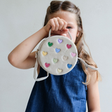 Mimi & Lula - Jazzy Hearts Velvet Bag