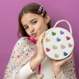 Mimi & Lula - Jazzy Hearts Velvet Bag