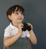 Egmont - Binoculars in case