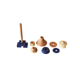 Wooden Story - Stacking Toy Stick Figure 5