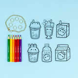 Tiger Tribe - Shrinkorama - Charm Bracelet Kawaii Drinks
