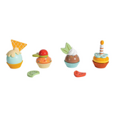 Wooden Cupcakes