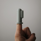 Mushie - Finger Toothbrush pk 2 - Blush/Shifting Sands
