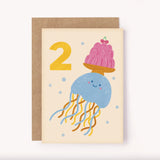 Lauren Sissons Studio - 2nd Birthday Card