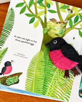 Tara Treasures - Busy Beaks Finger Puppets & Book Set