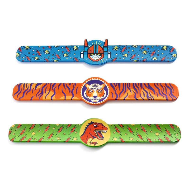 Djeco - Snap Band - Dino / Tiger / Robot