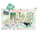 Djeco - Observation Puzzle 100pc - The Dance School