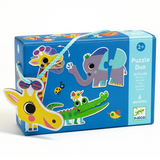 Puzzle Duo - Animals 6 x 2pc puzzles
