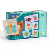 Djeco - Puzzle Duo - Colours 12 x 2pc puzzles