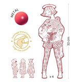 Djeco - Les Demoiselles Colouring - Fiodor & Friends