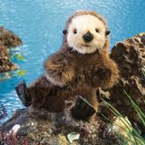 Folkmanis Puppet - Baby Sea Otter