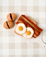 Tara Treasure - Felt Bacon & Eggs Play Food Set