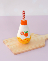Tara Treasures - Felt Sparkling Orange Fruit Juice Bottle
