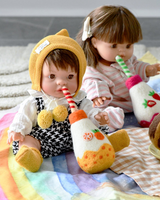 Tara Treasures - Felt Sparkling Orange Fruit Juice Bottle