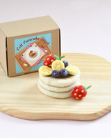 Tara Treasure - Felt Pancakes Play Food Set