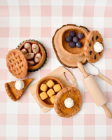 Tara Treasure - Felt Blueberry Pie Play Food Set