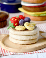 Tara Treasure - Felt Pancakes Play Food Set