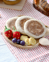 Tara Treasure - Felt Pancakes Play Food Set