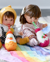 Tara Treasures - Felt Sparkling Orange Fruit Juice Bottle