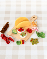Tara Treasure - Felt Taco Play Food Set
