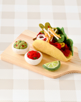 Tara Treasure - Felt Taco Play Food Set