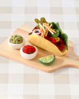 Tara Treasure - Felt Taco Play Food Set