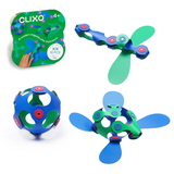 Clixo - Itsy Pack Green/Blue 18pc
