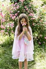 Great Pretenders - Pink Sequins Twirl Cape - Size 4-6