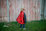 Reversible Spider & Bat Cape - Size 4-6 years