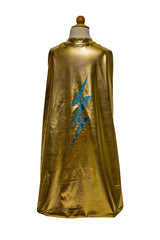 Reversible Blue Lightening Cape - Size 5-6