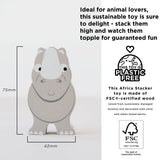 Le Toy Van - African Stacking Animals