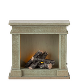 Maileg - Miniature Fireplace Dusty Green