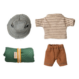 Maileg - Hiker Mouse Big Brother Thin Stripes