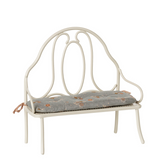 Maileg - Vintage Bench Miniature - Off White