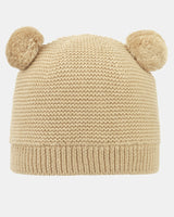 Toshi - Organic Beanie Snowy - Driftwood