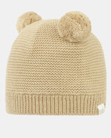 Toshi - Organic Beanie Snowy - Driftwood