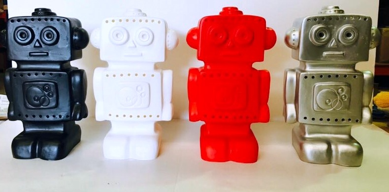 Heico - Robot Night Light - Black