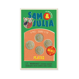 Sam & Julia - Mini Doll House Accessories - Plates