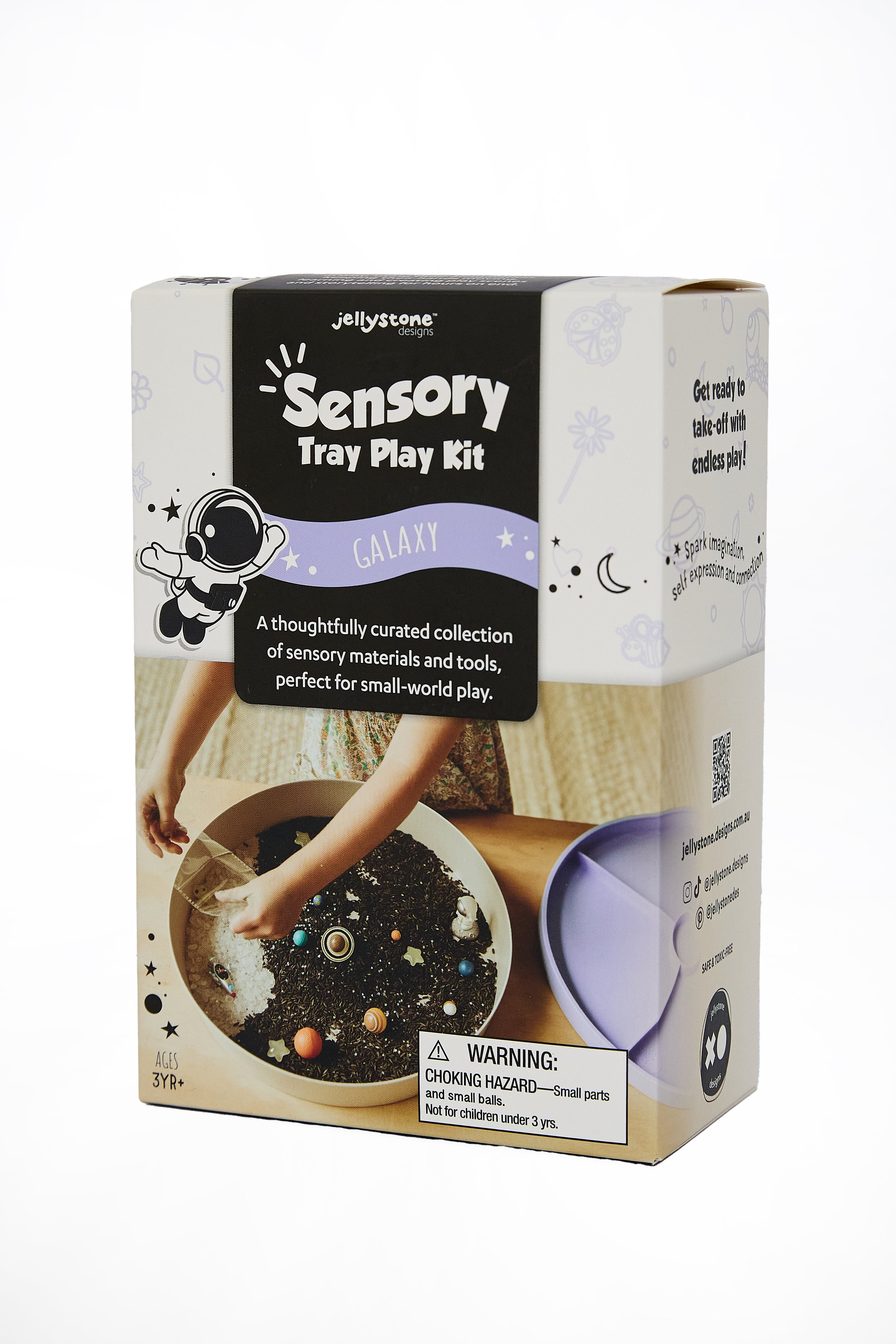 Jellystone - Sensory Tray Play Kit - Galaxy
