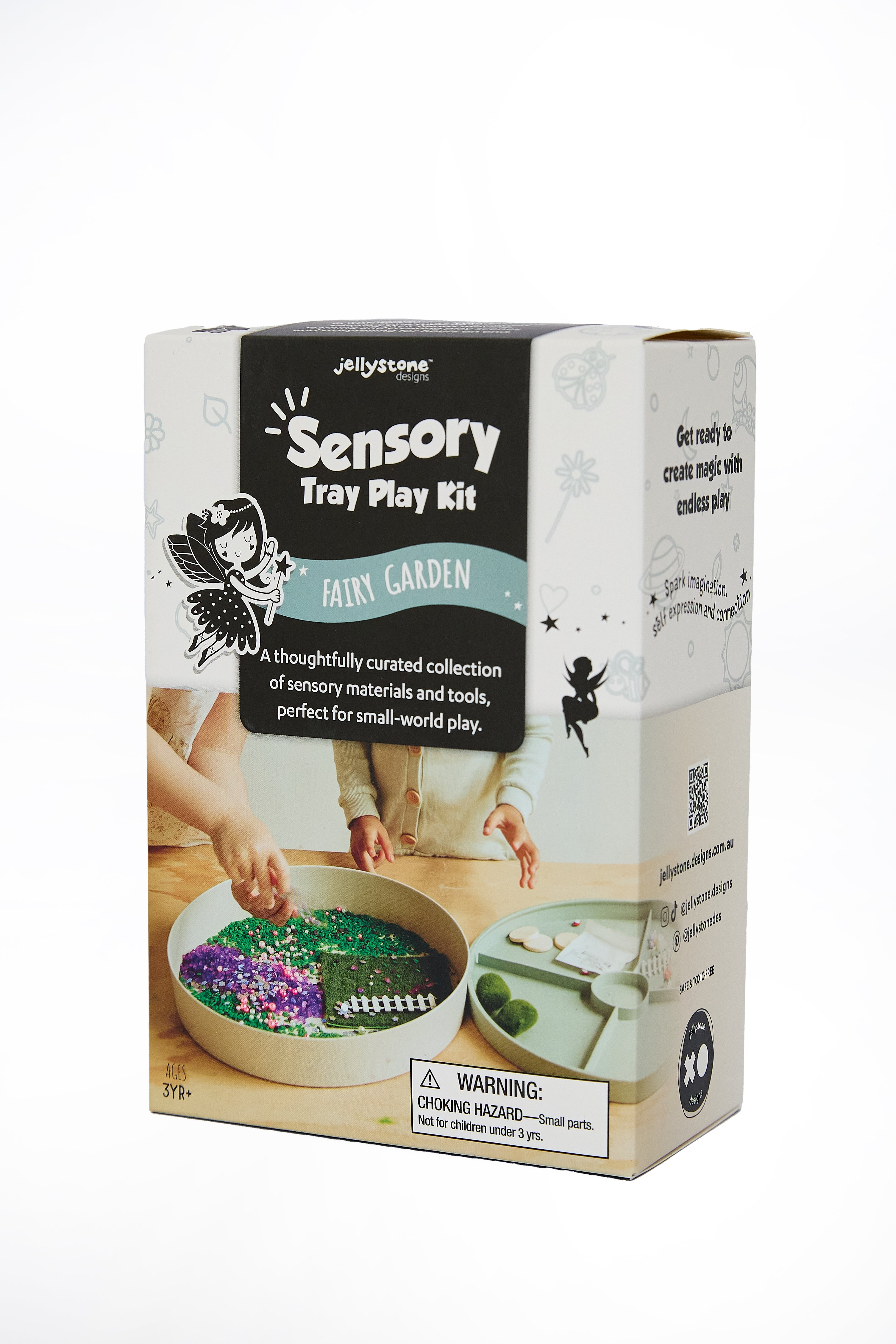 Jellystone - Sensory Tray Play Kit - Fairy Garden