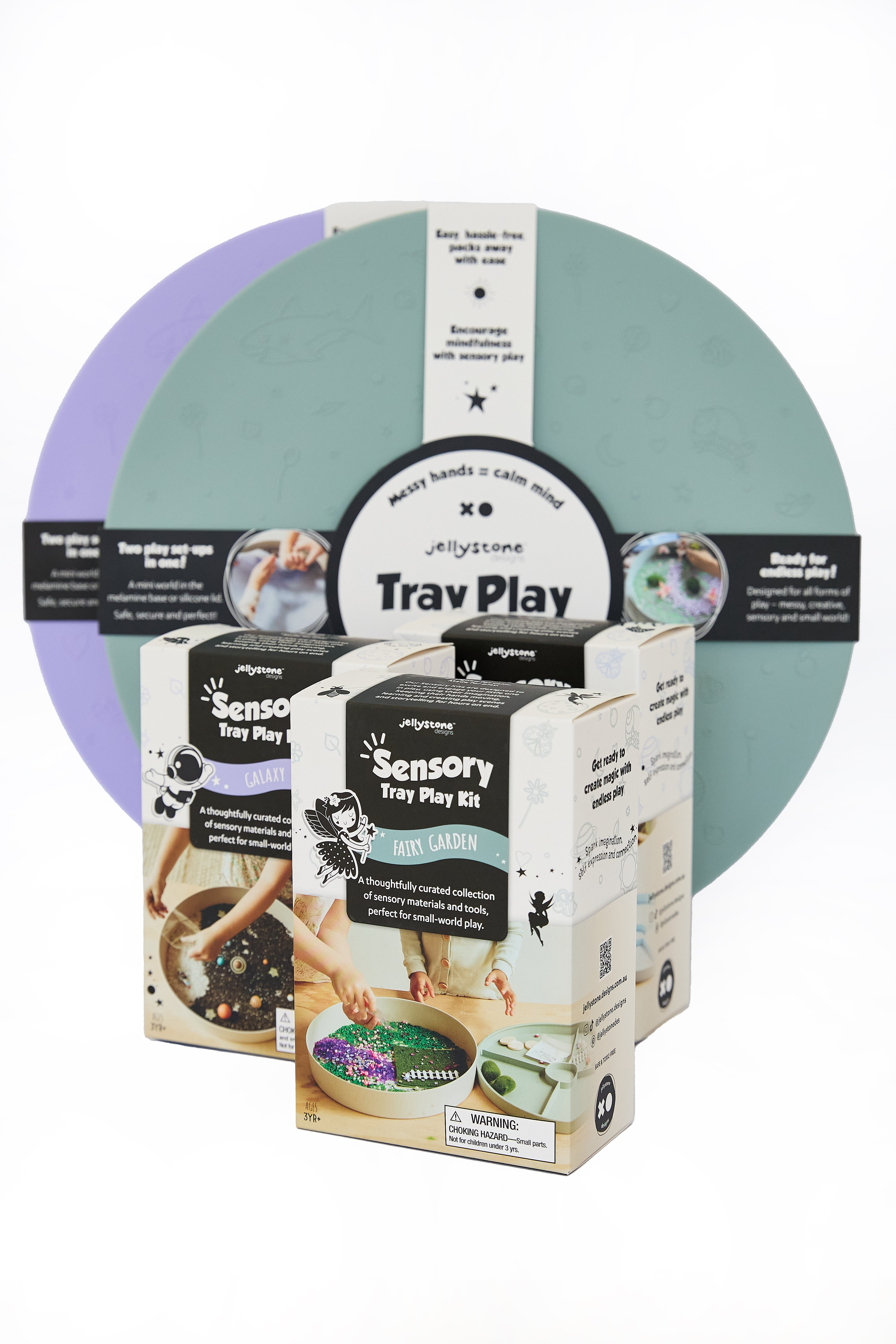 Jellystone - Sensory Tray Play Kit - Fairy Garden
