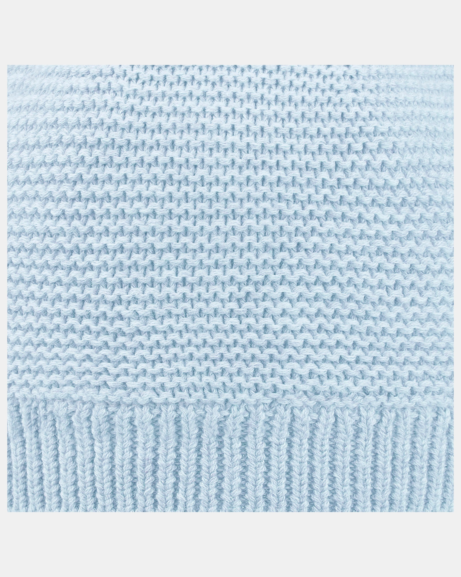 Toshi - Organic Beanie Snowy - Bluebird