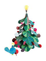Studio Roof  - Christmas Tree With Peacock