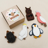 Tara Treasures - Australia Animals Finger Puppets Set B