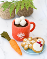 Tara Treasure - Santa's Snacks with Hot Chocolate Red Cup