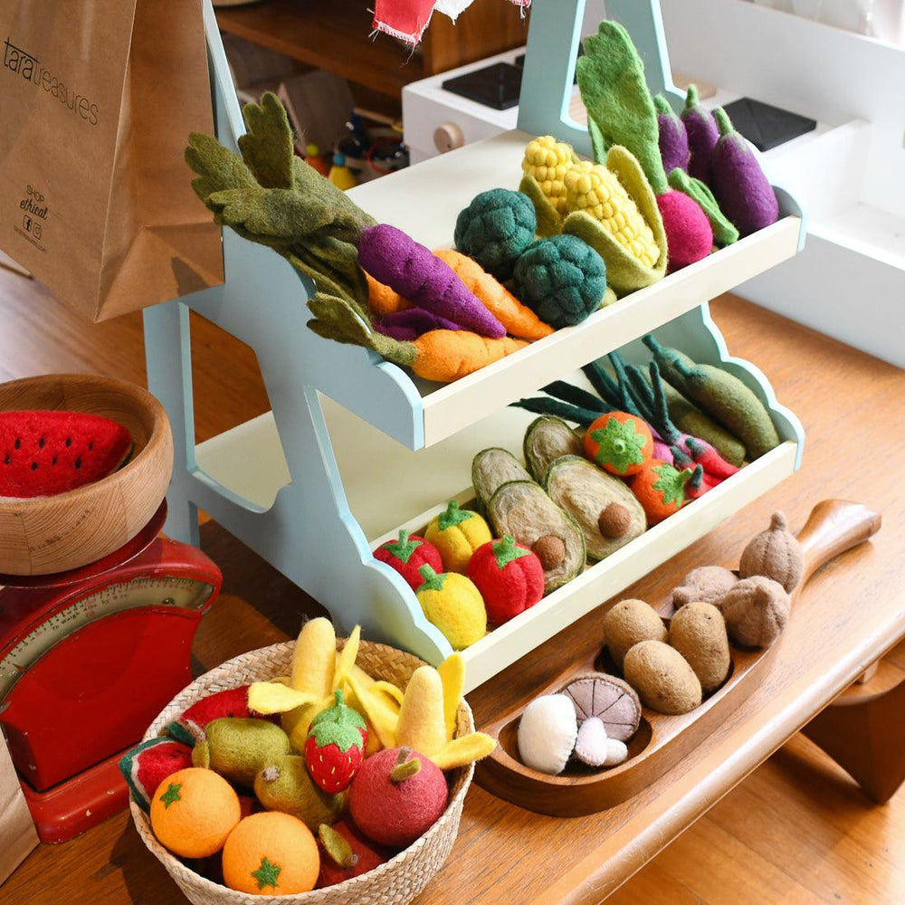 Tara Treasures - Felt Vegetables & Fruit - Set B (11 pc)