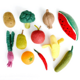 Tara Treasures - Felt Vegetables & Fruit - Set B (11 pc)