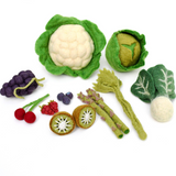 Tara Treasures - Felt Vegetables & Fruit - Set C (15 pc)
